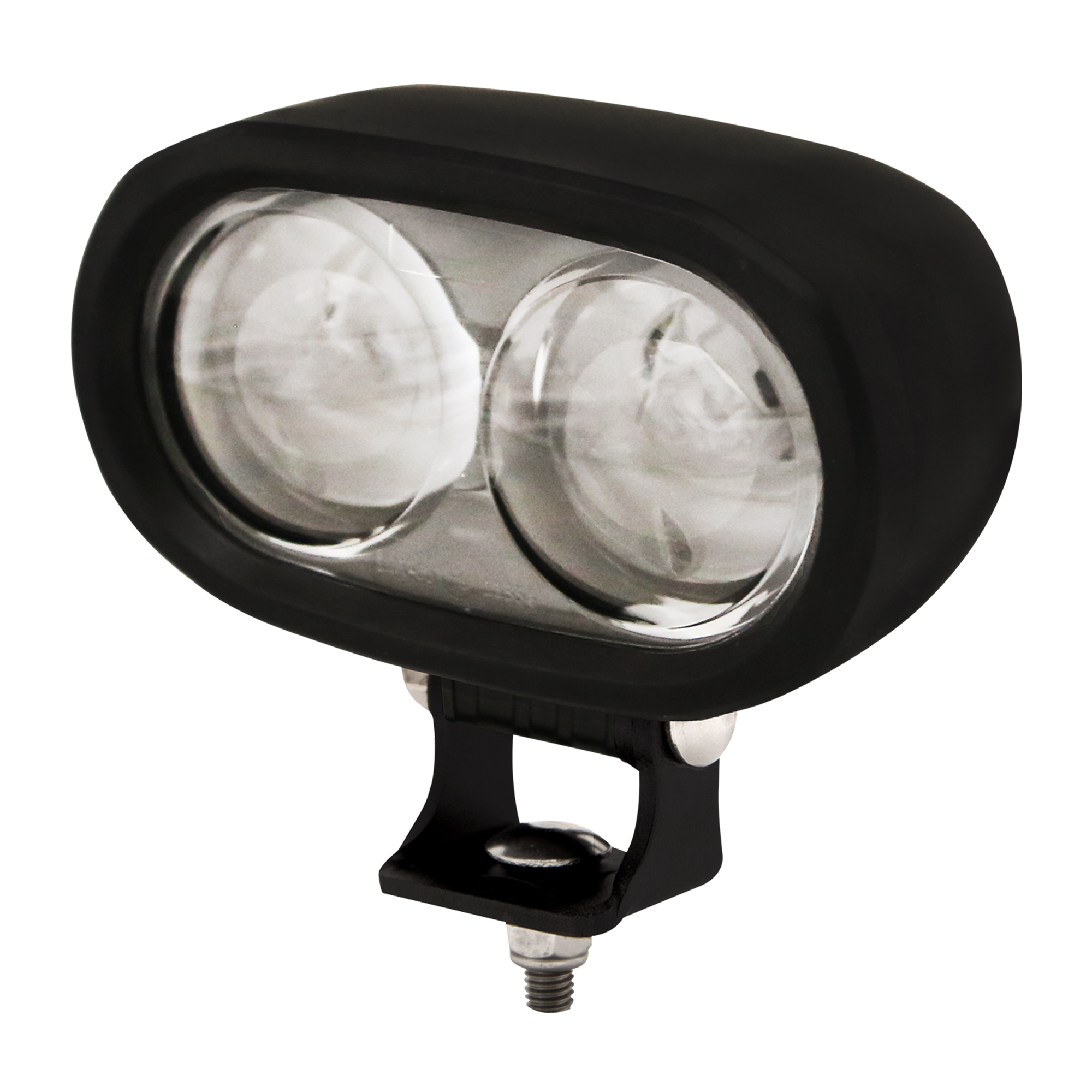 ECCO, Pedestrian Spotlight: LED, 12-80VDC, blue illum., Light Type LED, Lens Color Clear, Included (qty.) 1 Model# EW2002B